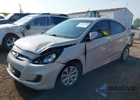 2015 Hyundai Accent Gls из США, поврежденный, VIN KMHCT4AE1FU934266